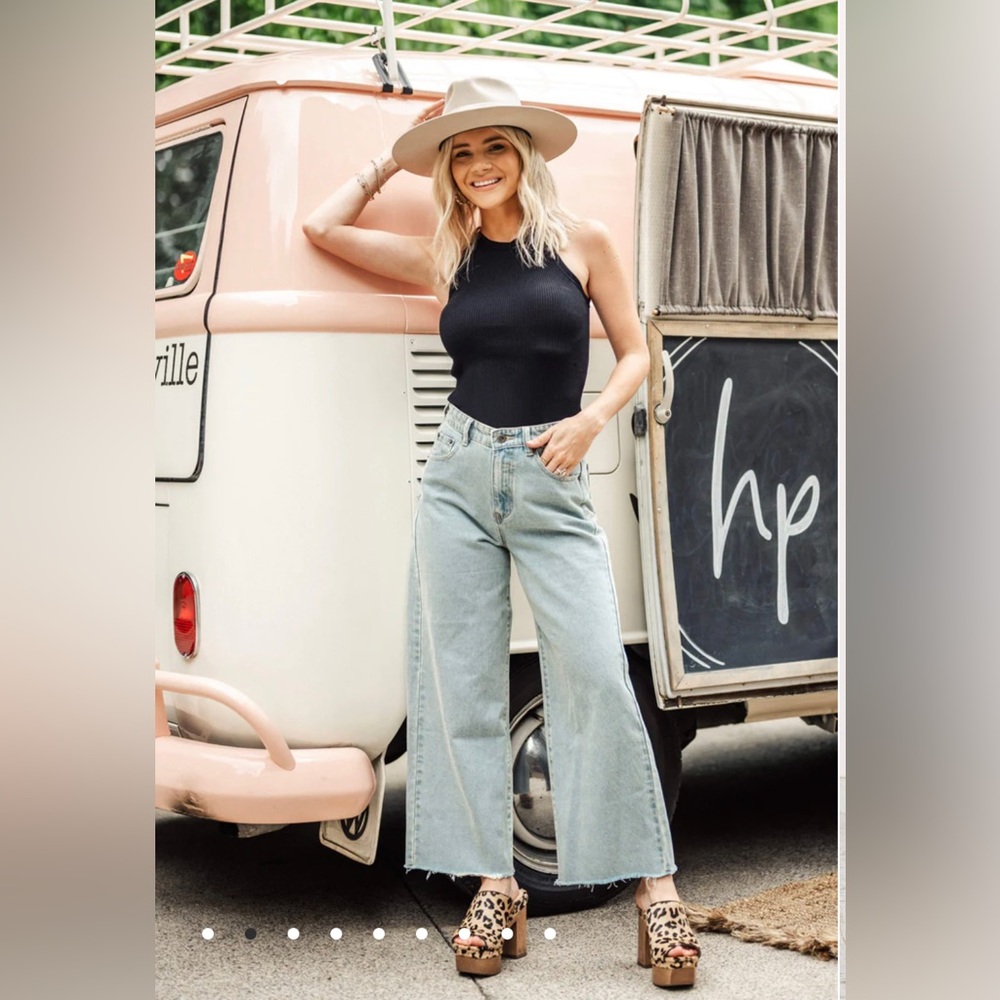 Petal & Pup Light Wash Barclays Jeans